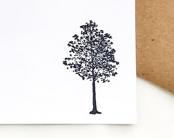 Set of 6 Original Photo Note Cards Blank Inside Favorite Trees