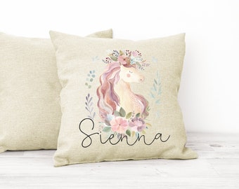 Unicorn pillow | Etsy Personalised Unicorn Pillowcases | Shop