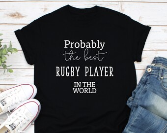 Play Rugby Support Your Local Hooker Gift Idea Mens Rugby Sports T Shirt
