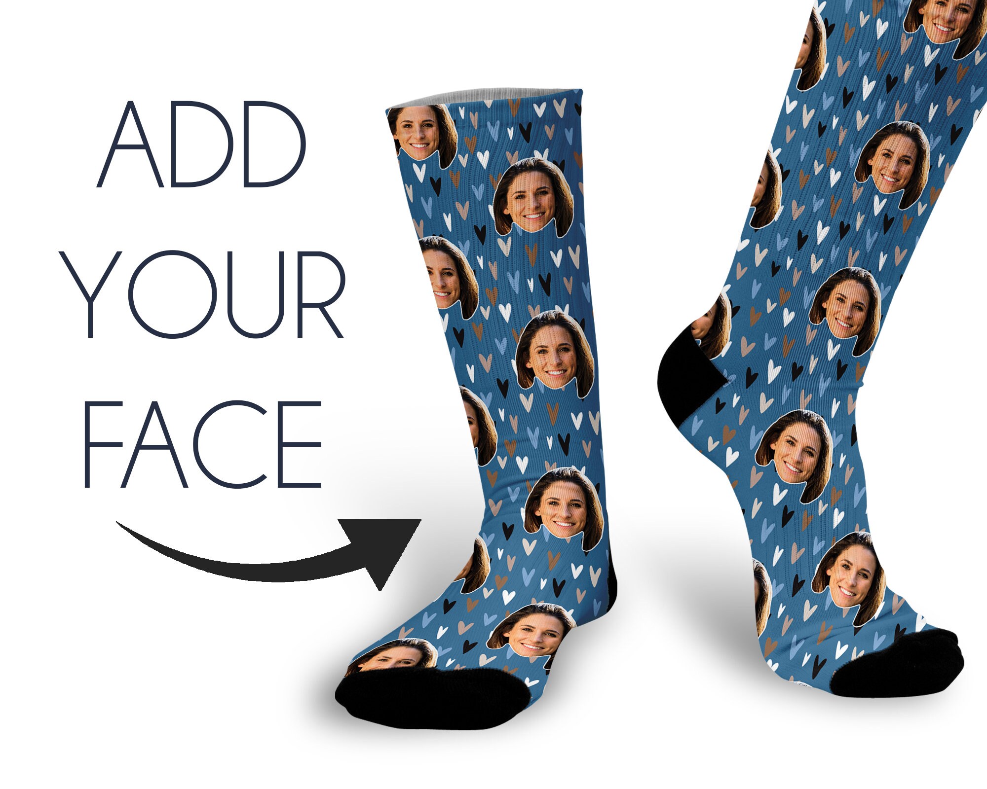 Personalised Face Socks