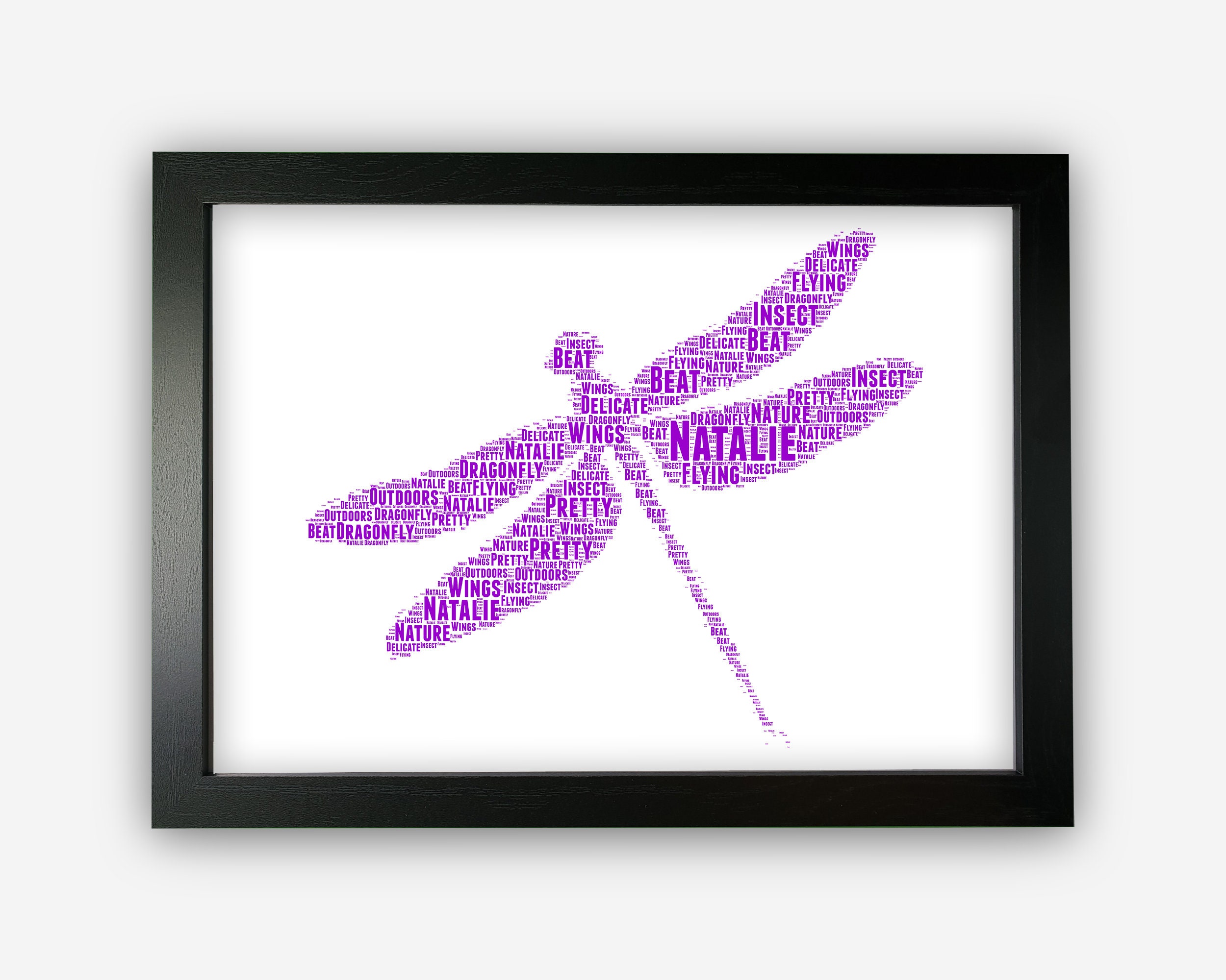 Dragonfly Gifts, Dragonfly Sign, Metal Garden Decor, Wreath Sign