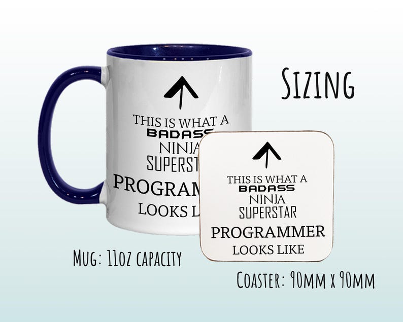 This Is What A Badass Programmer Looks Like 11oz Coffee Mug Tea Gift Idea For Web Developer Software Development Computer Engineering MG0614 image 6