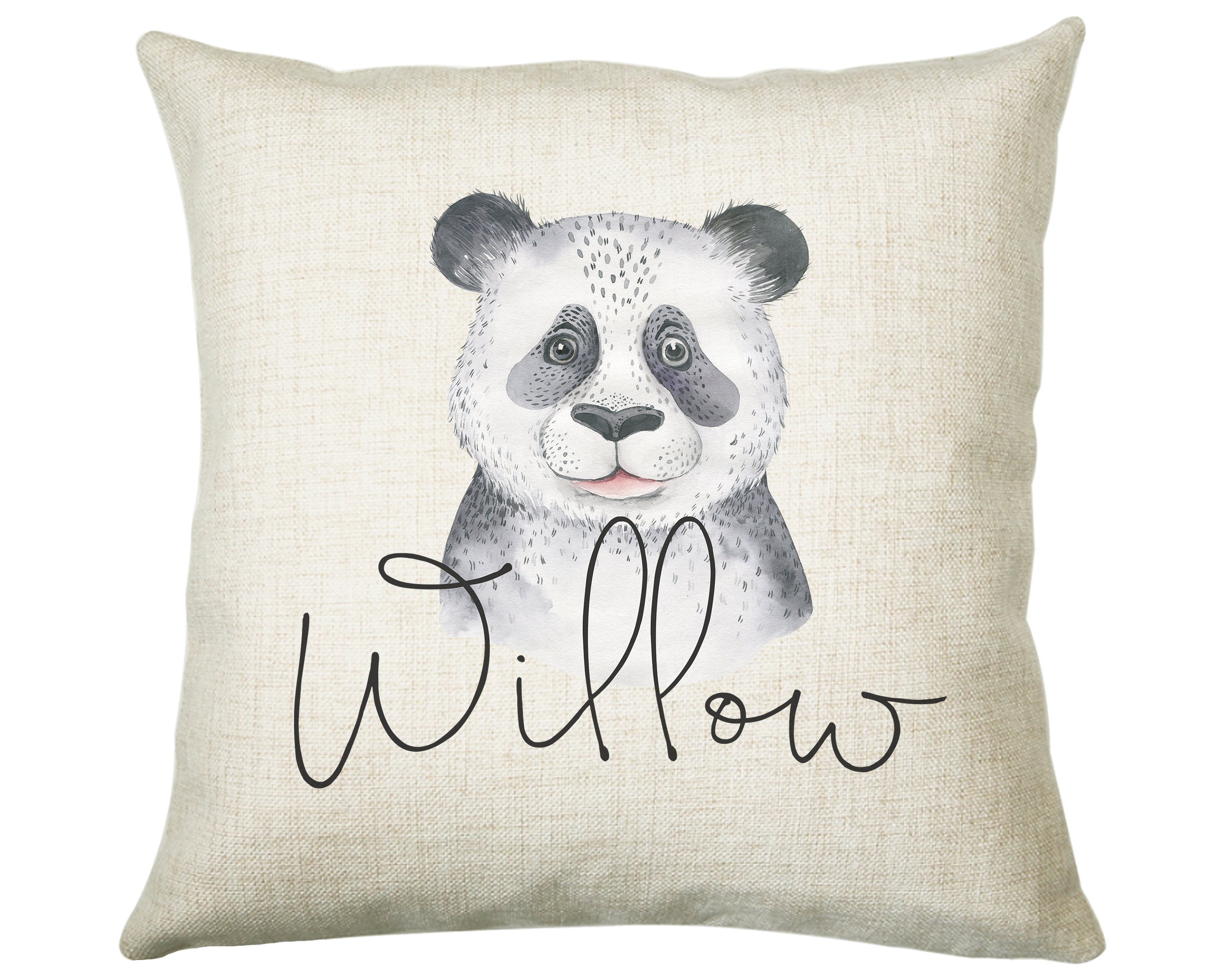 personalised panda teddy bear