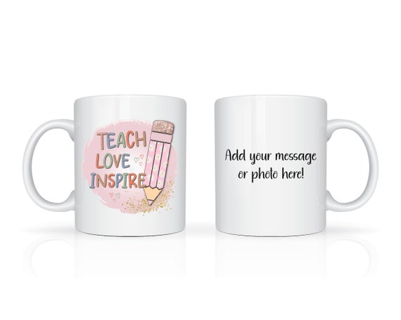 Putting The Tea In Teacher Mug Ceramic Gift Present School Leavers Birthday 