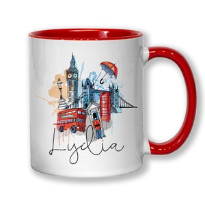 Personalised London City Coffee Mug MGZ313