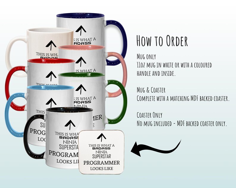 This Is What A Badass Programmer Looks Like 11oz Coffee Mug Tea Gift Idea For Web Developer Software Development Computer Engineering MG0614 image 4