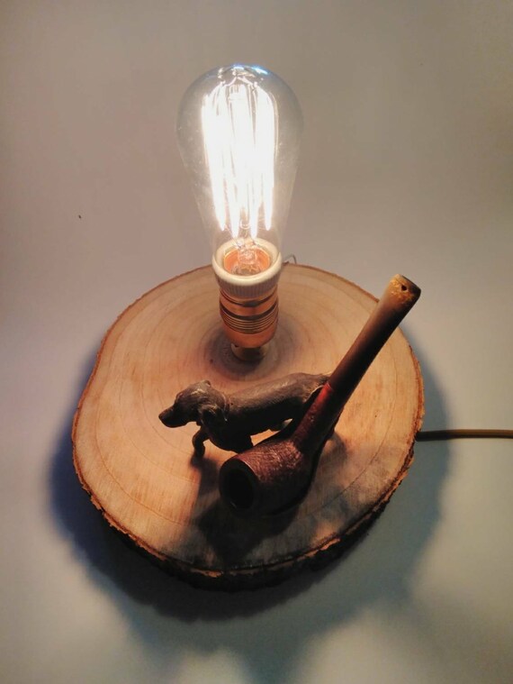 vintage bulb table lamp