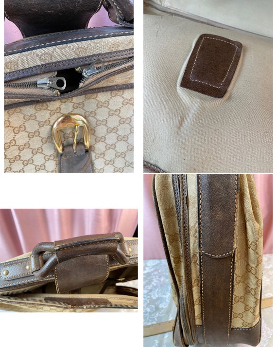 AUTHENTICATED Gucci Luggage Bag, 1950s, 1960s, Vintag… Gem