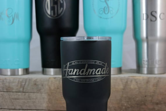 Teal, 20oz Lamentations Engraved Travel Insulated Tumbler