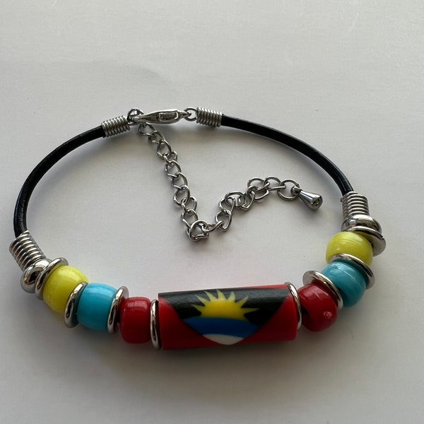 Antigua&Barbuda flag bracelet/anklet