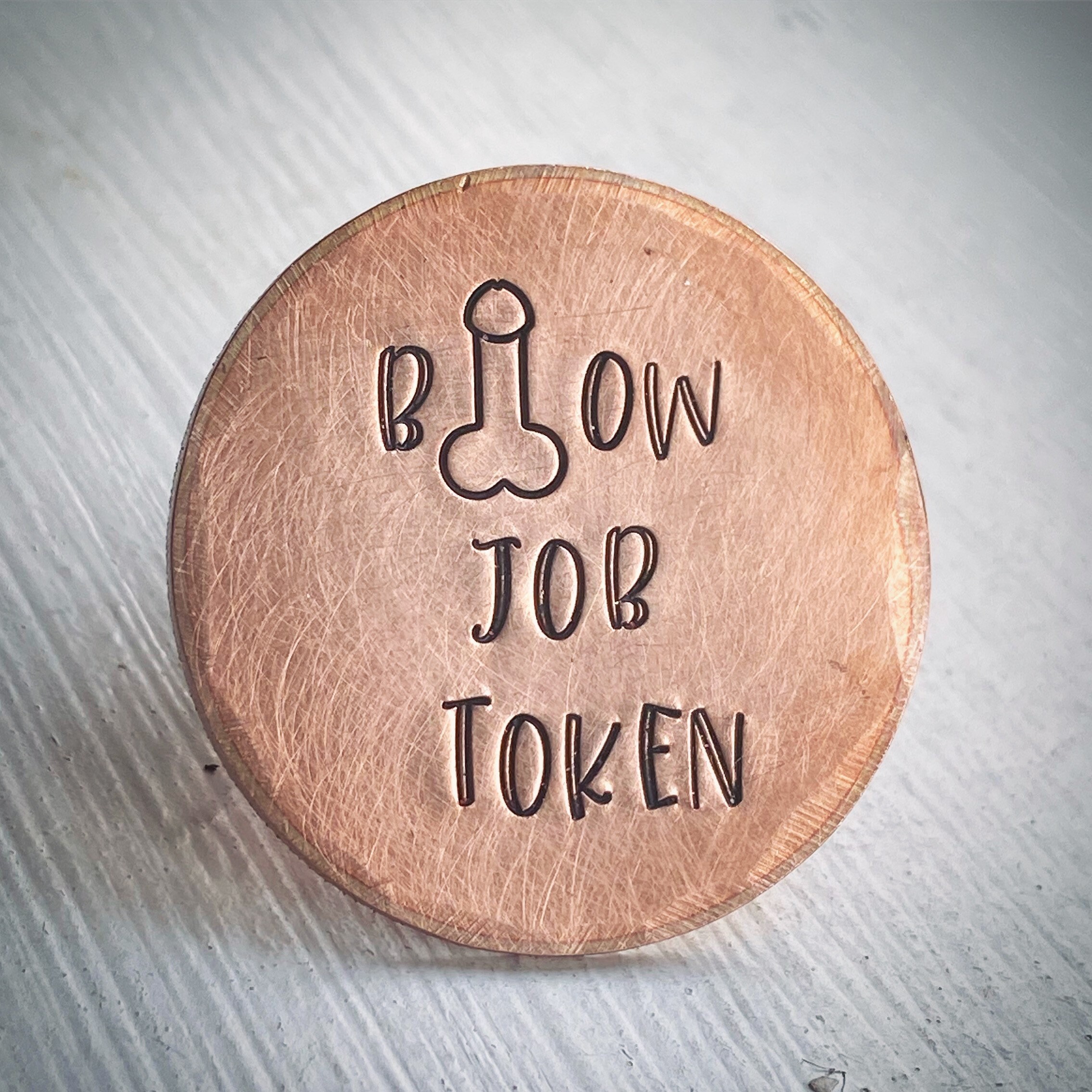 Blow Job Token Bum Sex Token or Morning Sex Token image