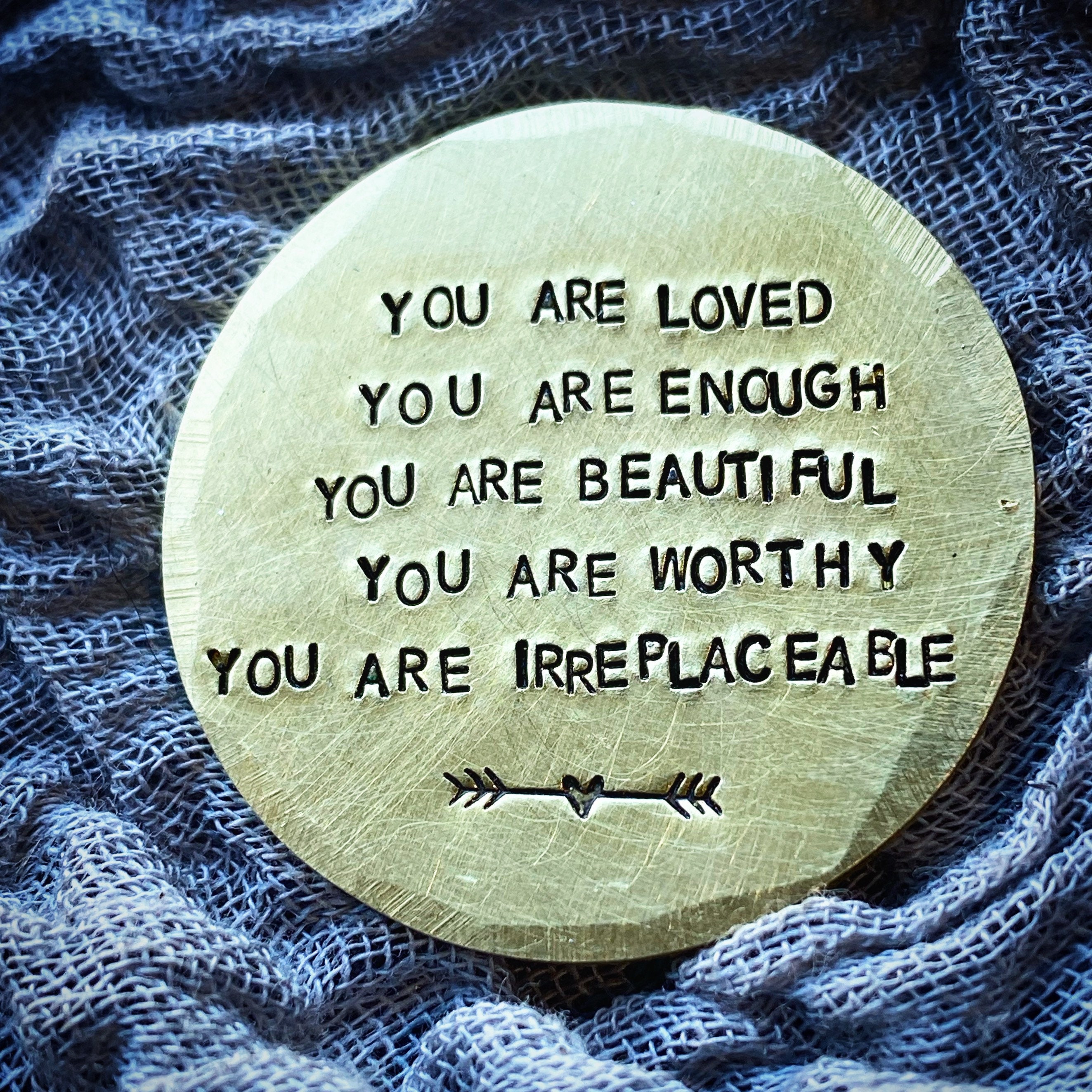 Dayspring You Are Enough - Inspirational Keychain