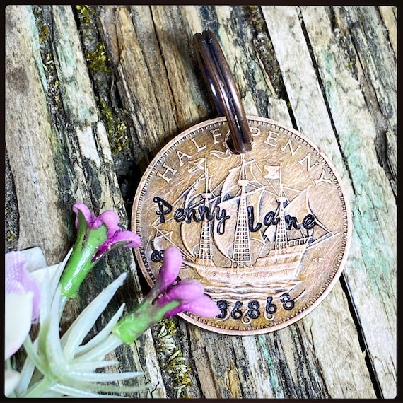 penny dog tag