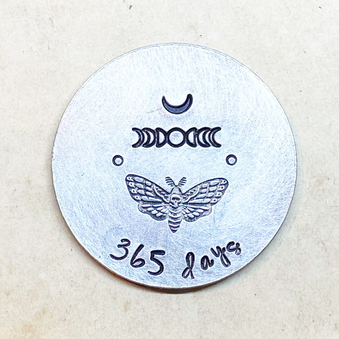 Jetons De Sobriété 3 Ans AA - Pièces Et Médaillon, Fer Plaqué Argent, 3,5 Cm, Pour Récupération - 8