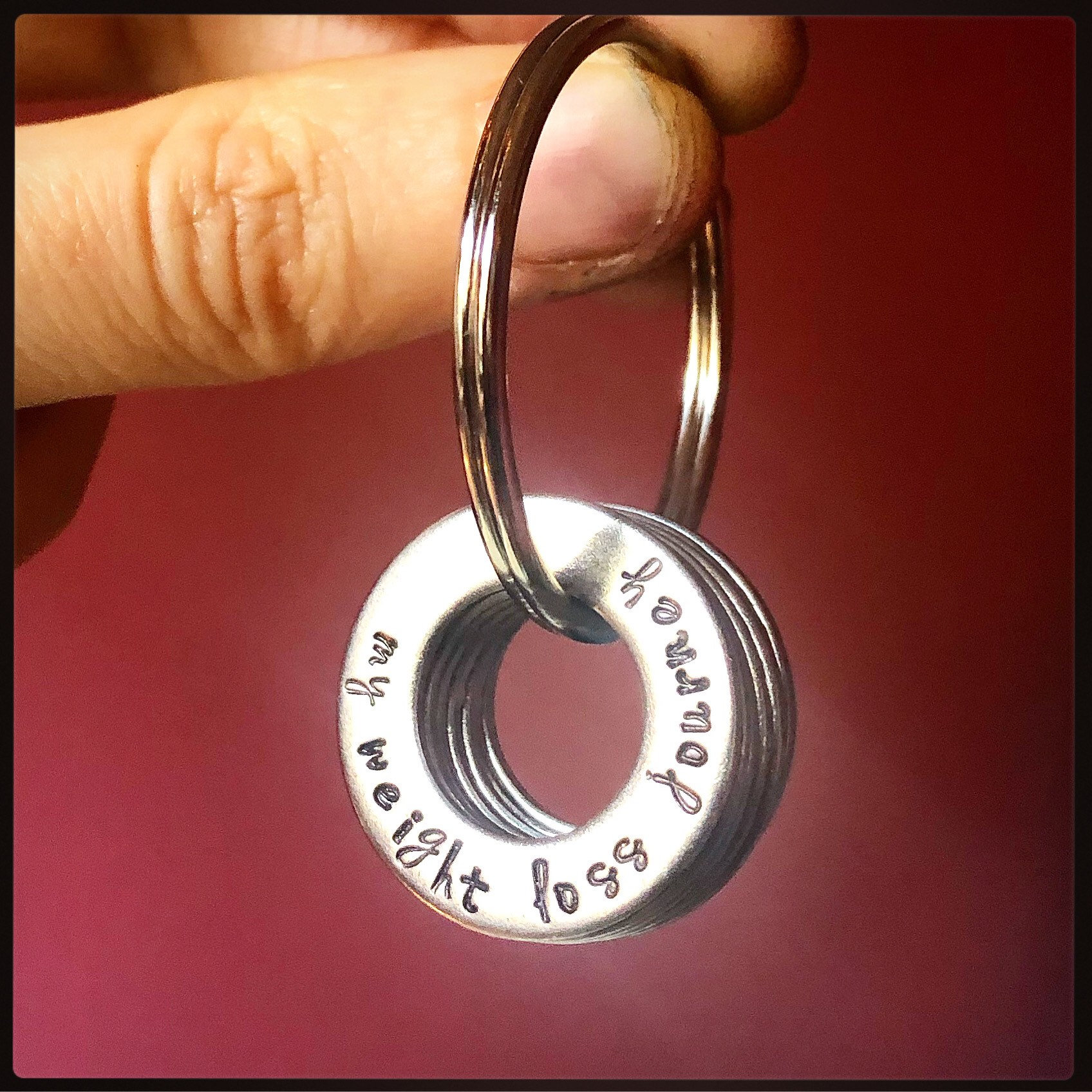 My Weight Loss Journey Charms Keychain. Weight Watchers Etsy UK