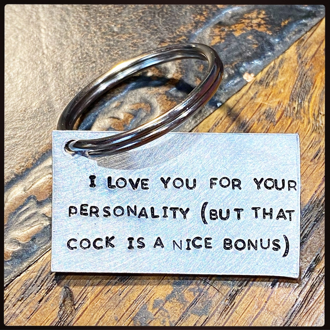 Funny Rude Adult Gift. Hand Stamped Gift. Aluminium Etsy