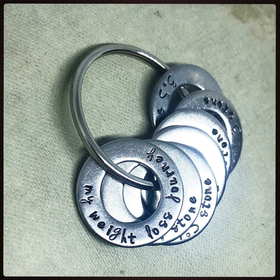 My Weight Loss Journey Charms Keychain. Weight Watchers Etsy UK
