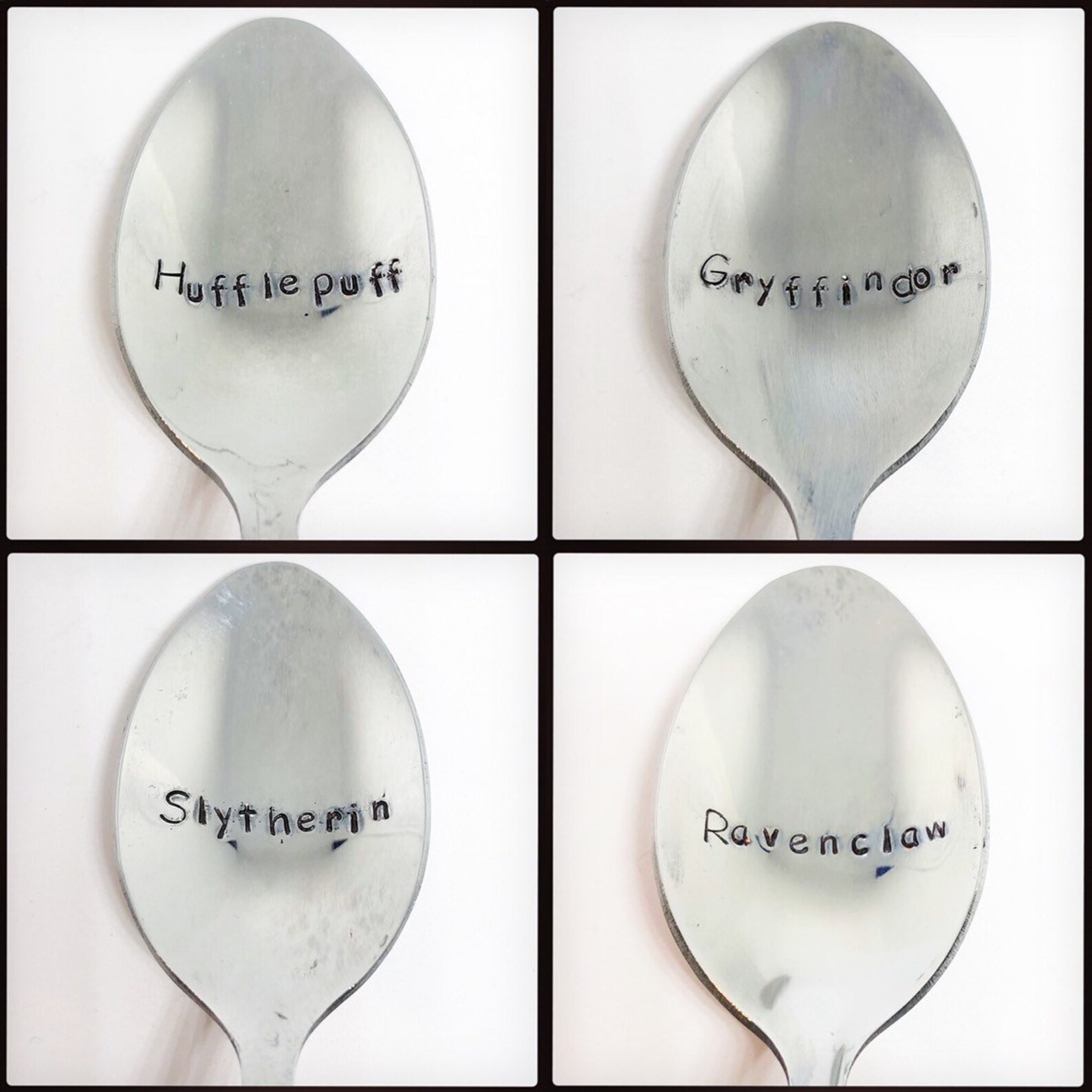 HOGWARTS HOUSES teaspoons. Harry Potter Ron Weasley. Unique Etsy