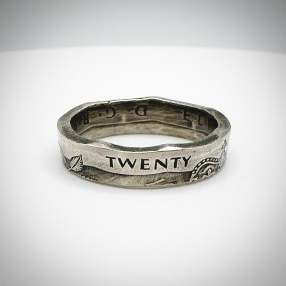 Bague piece unique de 20 pieces. Insolite 20e anniversaire de mariage 20 ans Cadeau d anniversaire Bijoux uniques Etsy Canada