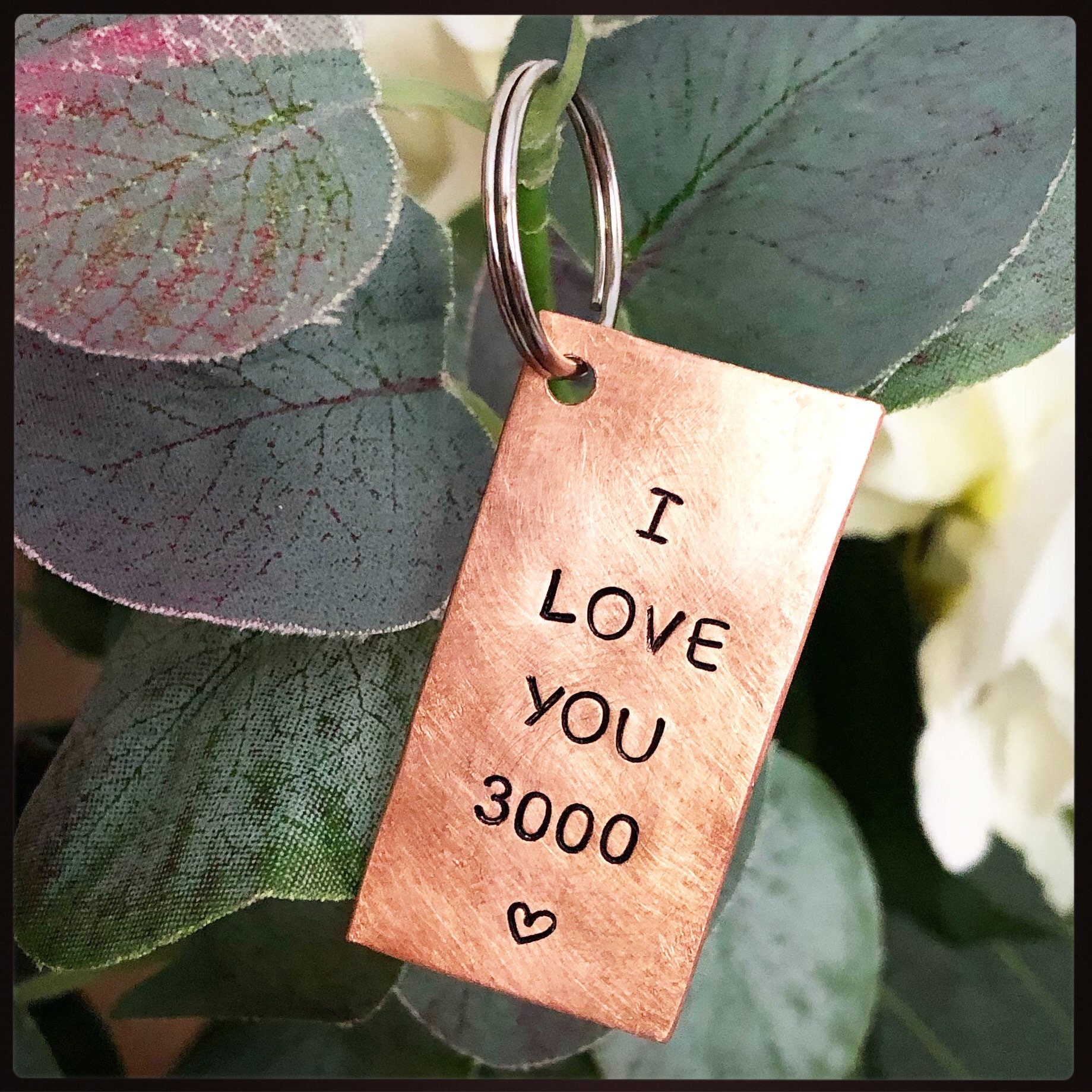 I Love You 3000 Hand Stamped Gift Avengers Iron Man Etsy I Love You 3000 Hand Stamped Gift Avengers Iron Man Etsy