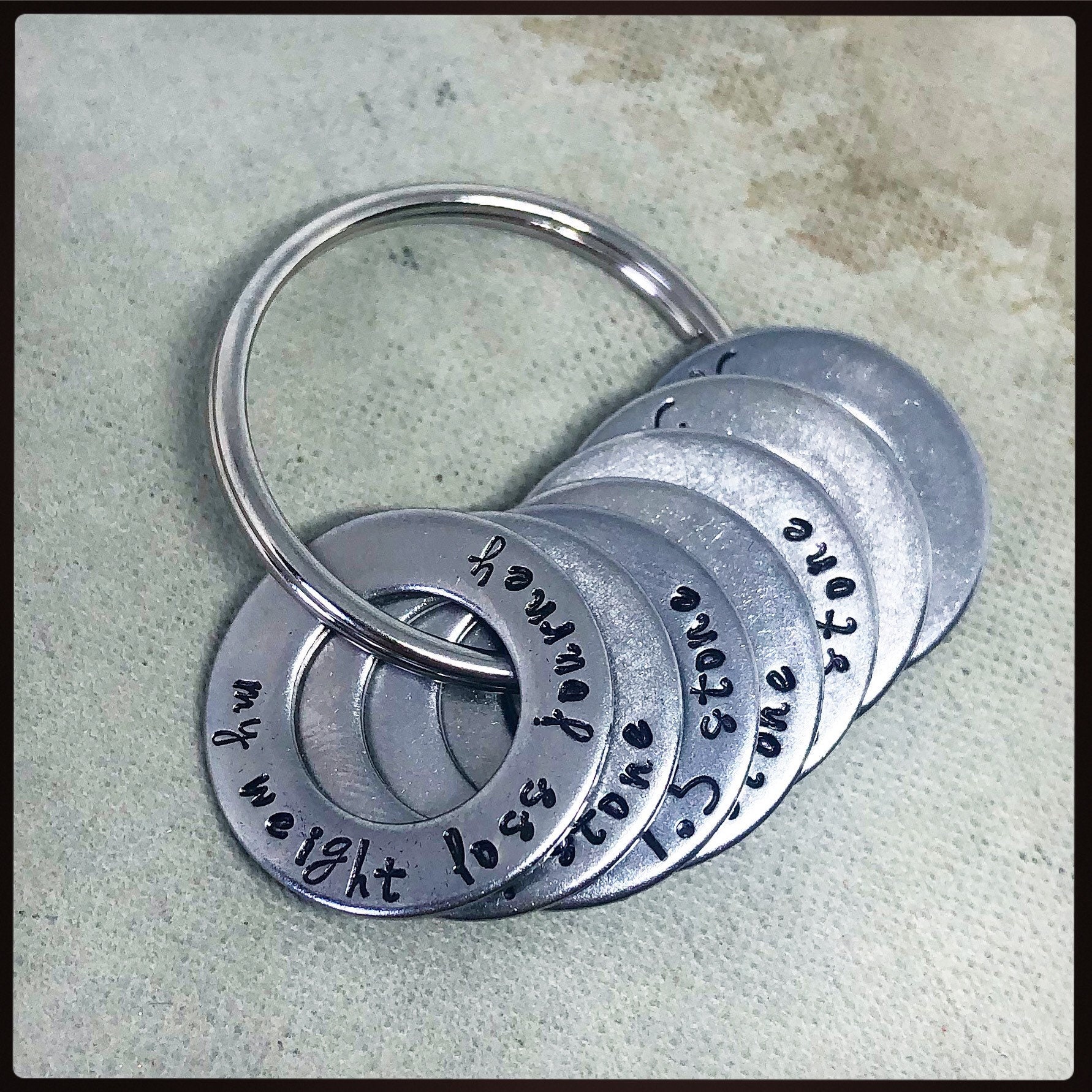 My Weight Loss Journey Charms Keychain. Weight Watchers - Etsy UK