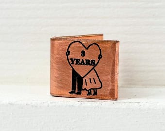 Hunts England Tarjeta Romántica Para Marido 9º Aniversario De