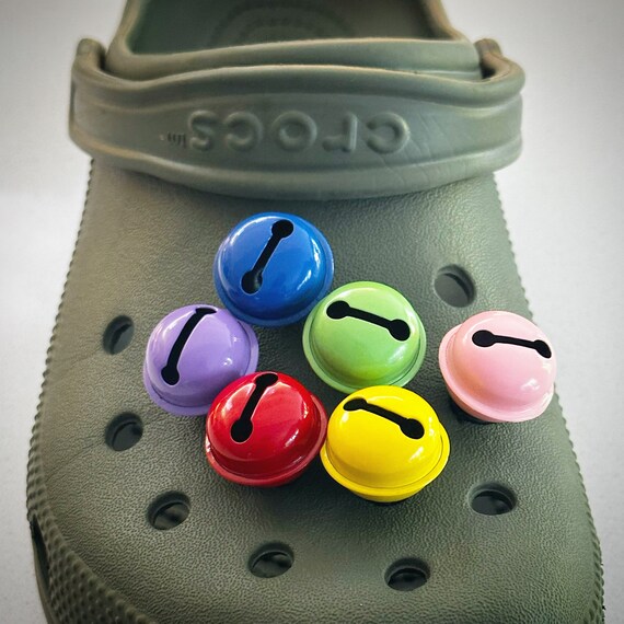 Cute Jingle Bell Kids Toddler Adult Croc Shoe Charm Jibbitz Clog