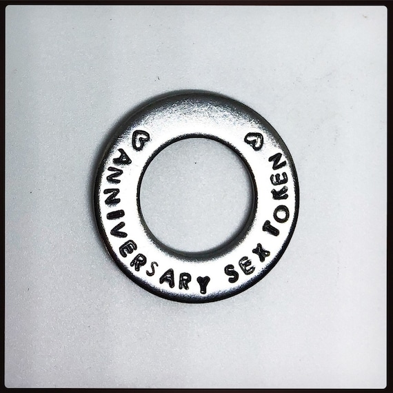 ANNIVERSARY SEX Token, Sexy Gifts, Gifts for Boyfriend, Husband, Sex Token,  Funny Valentines Day, Rude Birthday Gift, Adult Toys,