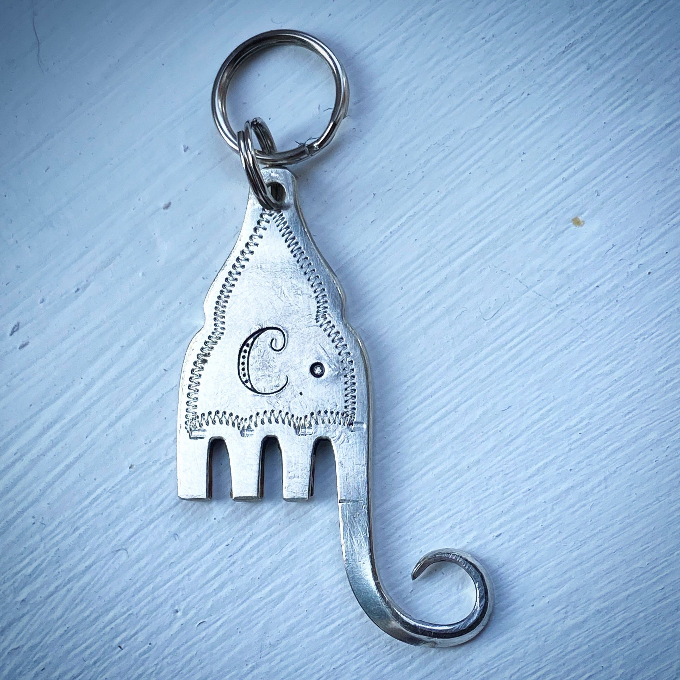 Ashley jewels elephant keychain sale