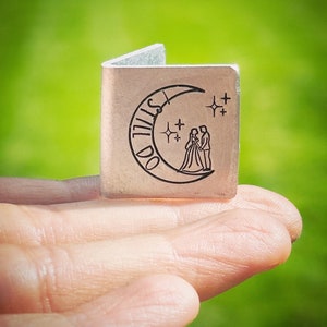 PERSONNALISÉ Je le fais toujours. Souvenir de carte d'anniversaire de mariage de 10 ans Extra petite main miniature estampillée 10e cadeau traditionnel personnalisé
