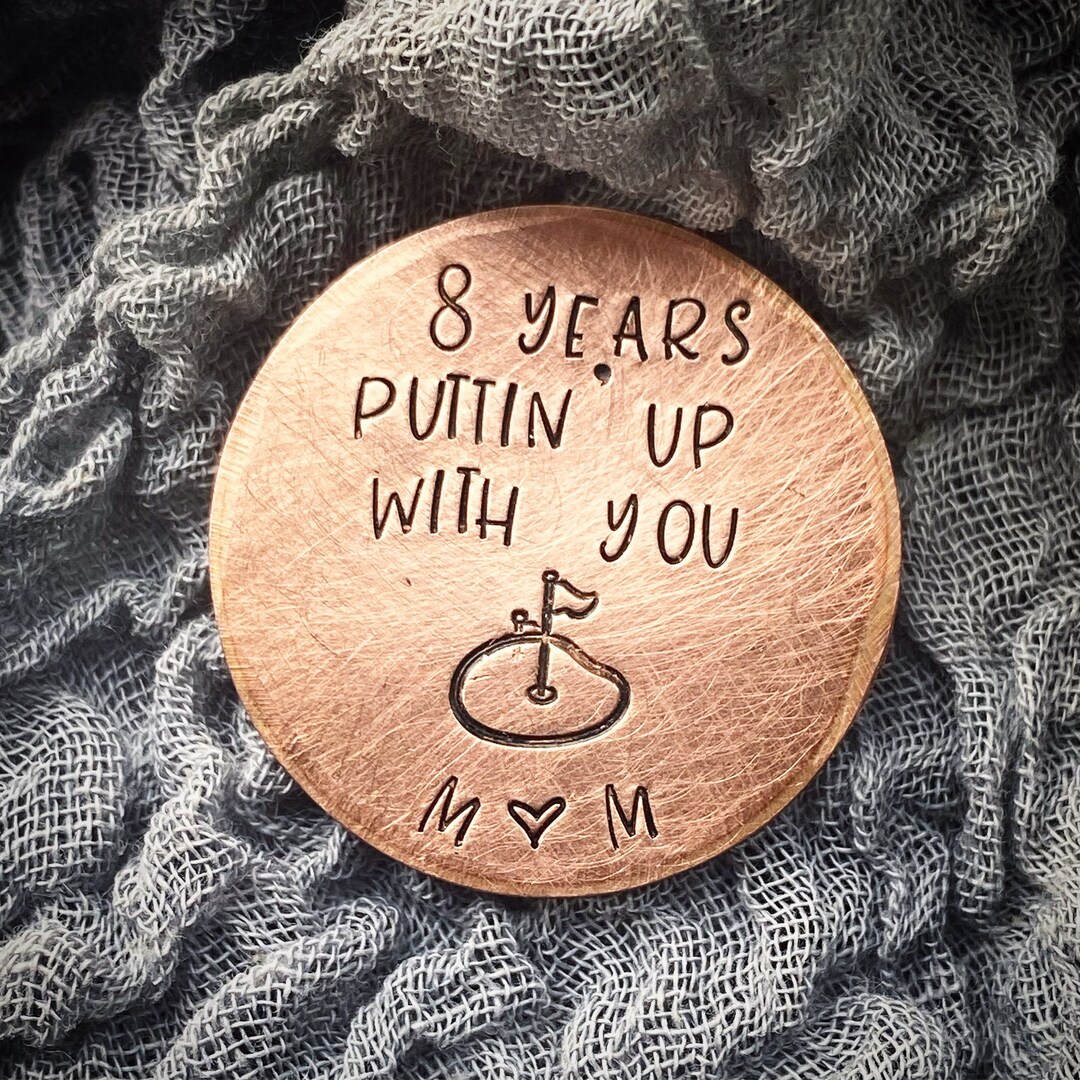 PERSONALISED Traditional 8th Wedding Anniversary Gift for Him Etsy