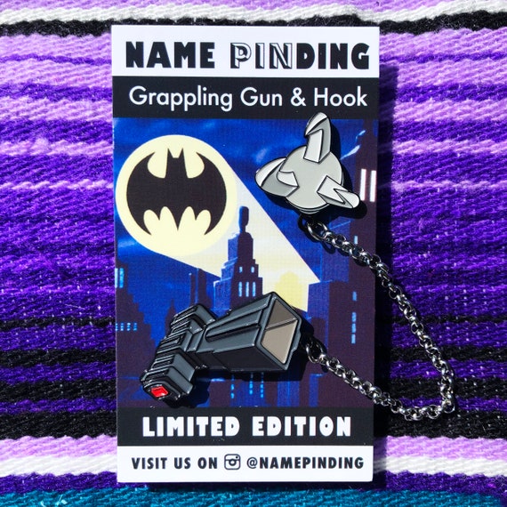 Batman's Grappling Gun & Hook, the Enamel Pins -  Canada