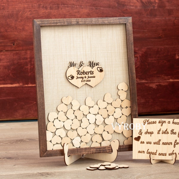 Shadow Box Guestbook Etsy