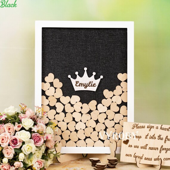 Guest book quinceanera Sweet 16 gift Birthday guest book Etsy