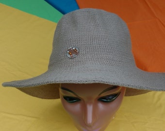 H6 - Sombrero de ciudad Tan Crown Glass