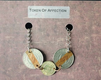 B45 - Pulsera Vintage Septa Token