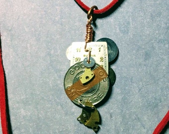 N2 - Lariat Septa Token Necklace