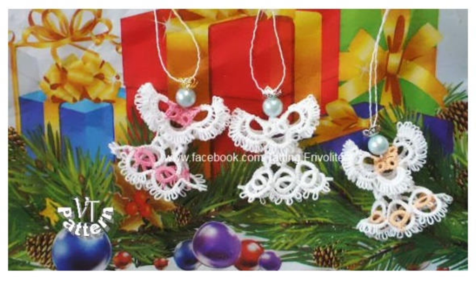 Angel3d PDF Tatting PatternChristmas angel3D. Etsy