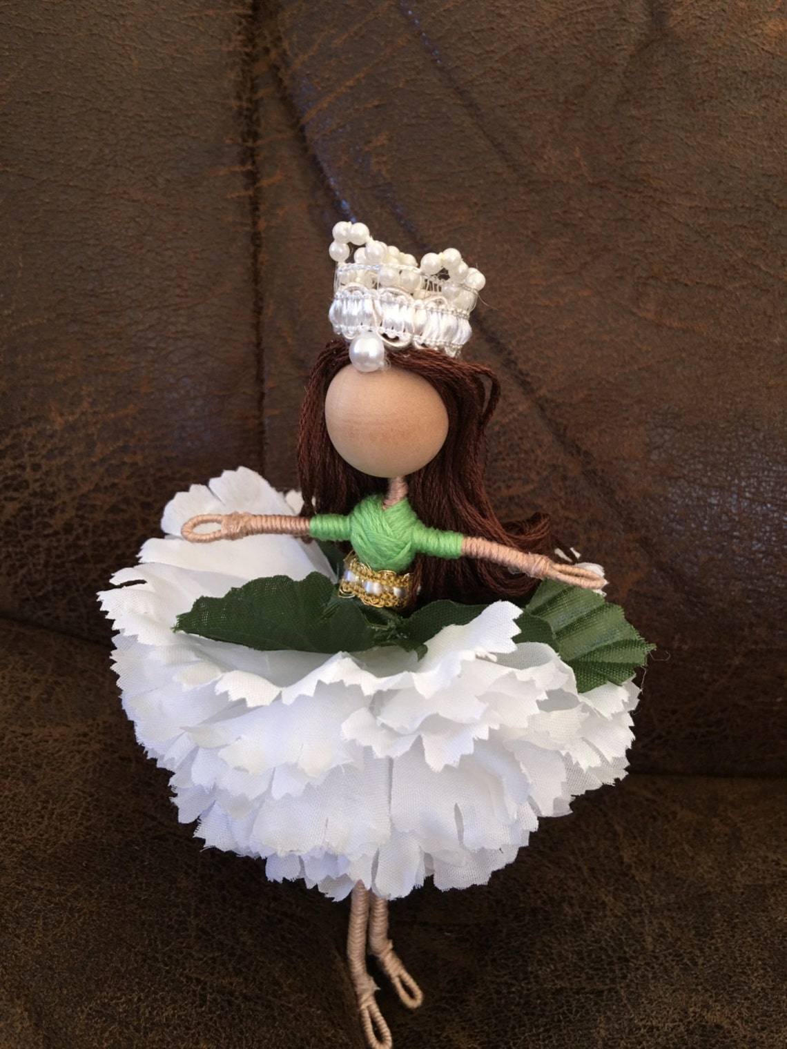 Flower doll Etsy