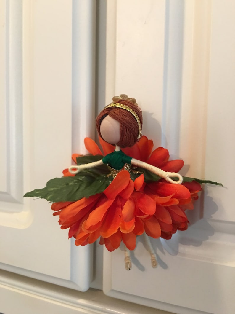 Flower doll Etsy
