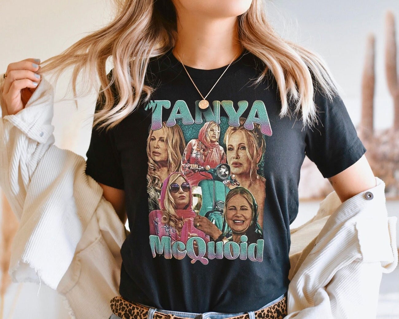 Discover Vintage Tanya McQuoid White Lotus Shirt, Jennifer Coolidge Shirt, White Lotus Shirt