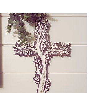 Laser Cut Farmhouse Cross