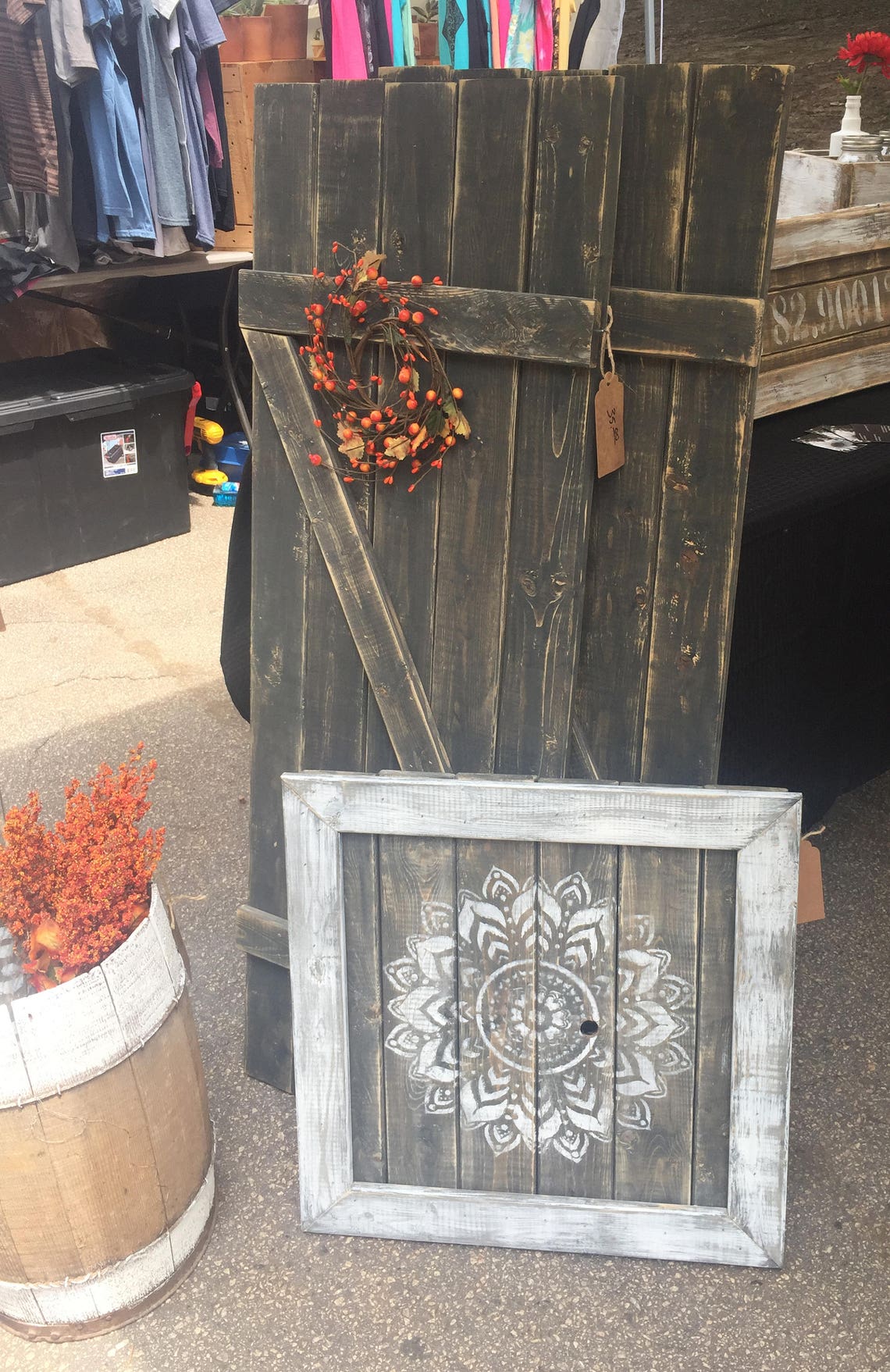 Rustic Wood Picture Decor Etsy