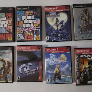 Playstation PS2 game lot of 11 games - 5 CIB/6 DISC ONLY - ALL TESTED &  WORKING!