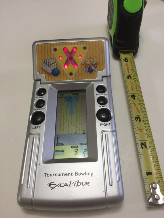 Tournament Bowling Handheld LCD Game by Excalibur Etsy