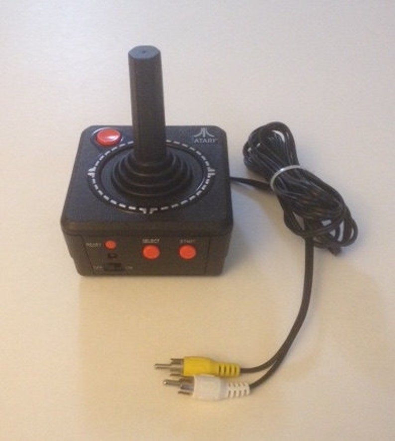 TV Plug and Play Video Game Atari 2600 by Jakks Pacific Etsy