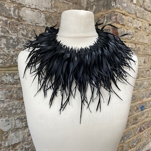 Statement Necklace: Upcycled Bicycle Tire Rubber, Vegan Eco Jewelry