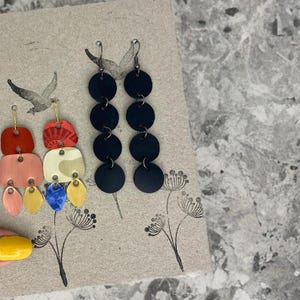 Upcycled Earrings Set: Nespresso Capsule & Bicycle Tube, Eco-Friendly Gift