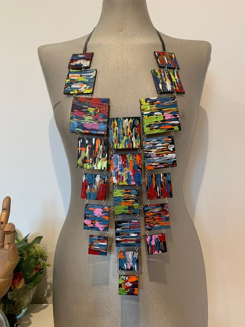 Recycled Bike Inner Tube Jewellery Set Necklace Bracelet and Etsy