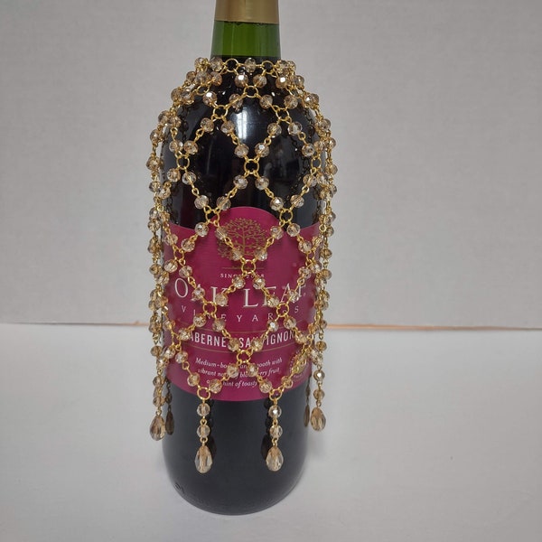 Wine Bottle Cover Etsy